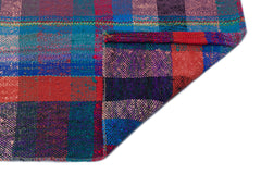 Girit Beige Striped Wool Handmade Area Rug 3'3" x 13'7"