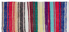 Girit Multy Striped Wool Handmade Area Rug 5'9" x 10'1"