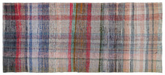 Girit Multy Striped Wool Handmade Area Rug 5'1" x 9'0"