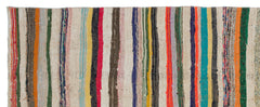 Girit 32048 Multy Striped Wool Handmade Area Rug 4'8" x 11'10"