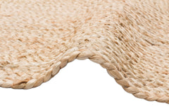Handmade Jute Rug – Beige Modern Natural Jute Carpet With Soft Texture