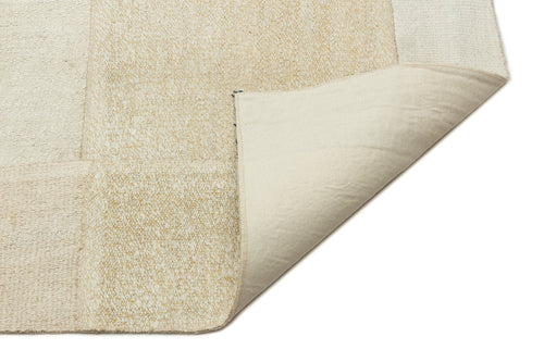 Teselya 32944 Beige Patchwork Wool Handmade Area Rug 9'2" x 11'10"