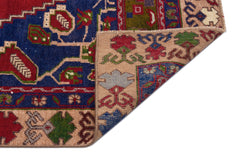 Kavala Red Classic Wool Handmade Area Rug 3'10" x 7'10"