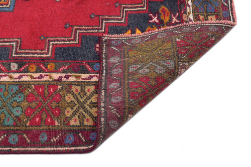 Kavala Red Classic Wool Handmade Area Rug 4'0" x 6'6"