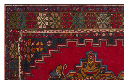 Kavala Red Classic Wool Handmade Area Rug 4'0" x 6'6"