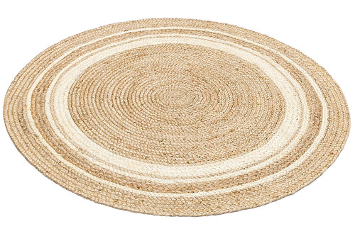Pettenbach Beige Modern Handmade Jute Rug