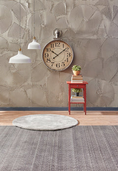 Handmade Viscose Rug – Modern Grey Area Rug | Soft Texture, Easy Clean Carpet