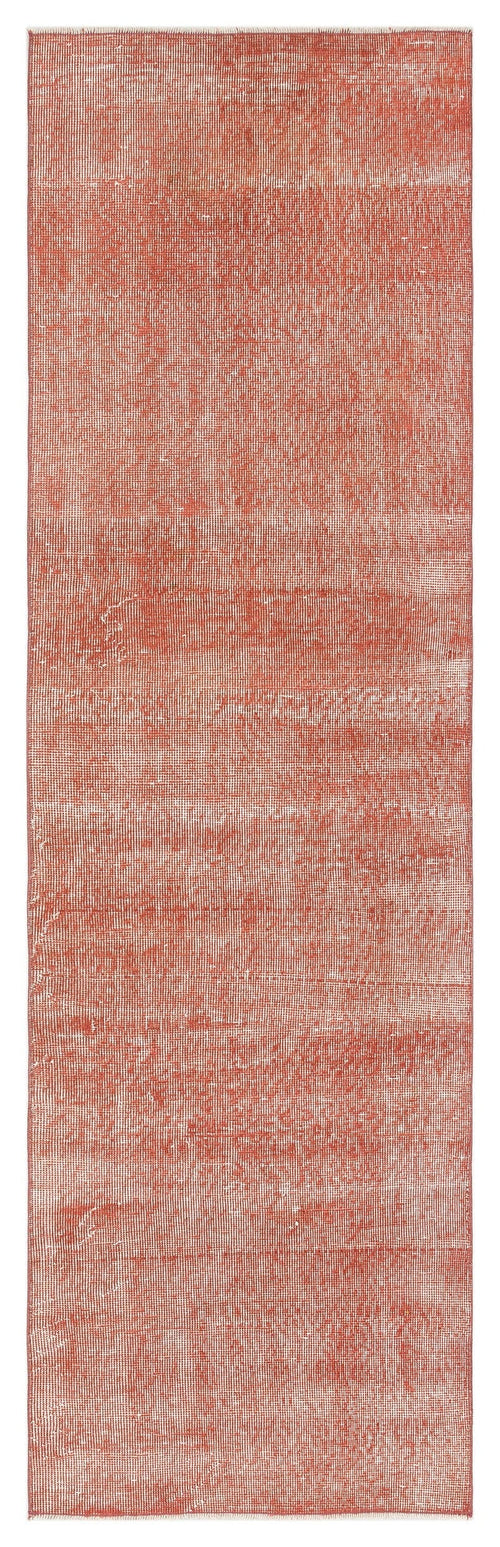 Atina Orange Vintage Wool Handmade Area Rug 2'6" x 8'2"