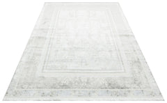 inglewood Grey Frame Machine Made Area Rug