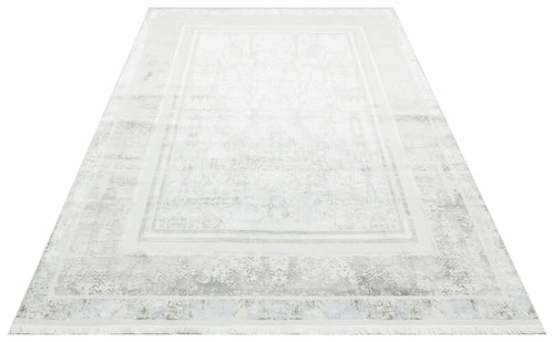 inglewood Grey Frame Machine Made Area Rug