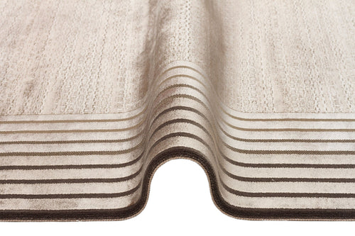 Herzogenburg Beige Classic Cotton Machine Made Area Rug