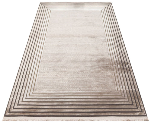 Herzogenburg Beige Classic Cotton Machine Made Area Rug