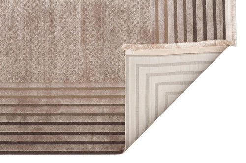 Herzogenburg Beige Classic Cotton Machine Made Area Rug