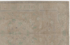 Kavala Beige Classic Wool Handmade Area Rug 4'8" x 7'10"