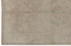 Kavala Beige Classic Wool Handmade Area Rug 4'8" x 7'10"
