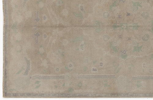 Kavala Beige Classic Wool Handmade Area Rug 4'8" x 7'10"