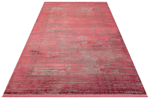 Lienz Burgundy Vintage Machine Made Area Rug