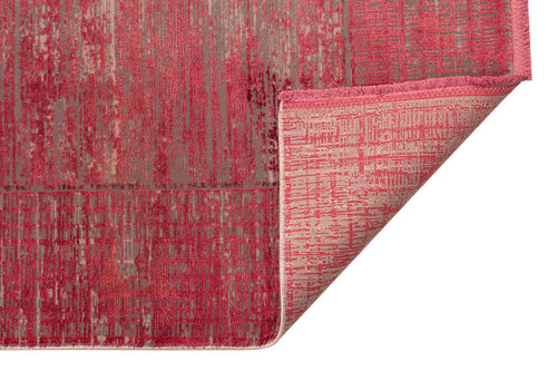 Lienz Burgundy Vintage Machine Made Area Rug