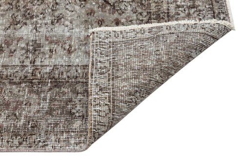 Atina Beige Vintage Wool Handmade Area Rug 6'10" x 9'8"