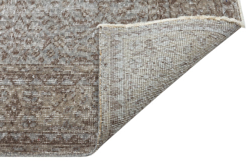 Atina Grey Vintage Wool Handmade Area Rug 6'9" x 10'7"