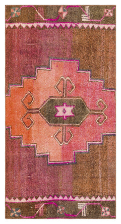 Kavala Brown Classic Wool Handmade Area Rug 2'6" x 4'7"