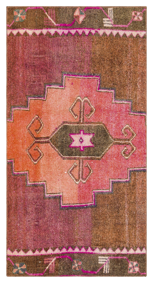 Kavala Brown Classic Wool Handmade Area Rug 2'6" x 4'7"