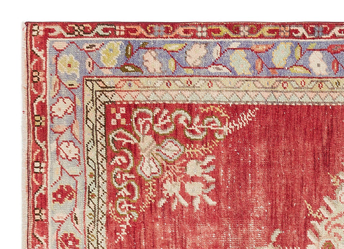 Kavala Red Classic Wool Handmade Area Rug 3'3" x 4'6"