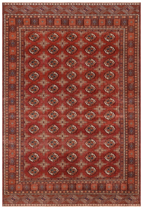 Kavala Red Classic Wool Handmade Area Rug 8'10" x 12'10"