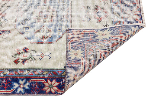 Kavala Beige Classic Wool Handmade Area Rug 2'10" x 5'6"