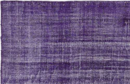 Atina Purple Vintage Wool Handmade Area Rug 5'11" x 8'11"
