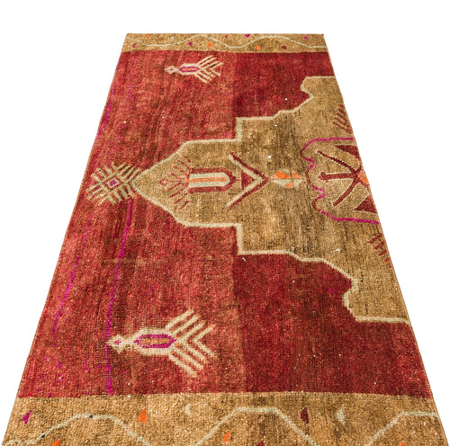 Kavala Red Classic Wool Handmade Area Rug 3'2" x 6'6"