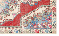 Kavala Red Classic Wool Handmade Area Rug 4'4" x 7'3"