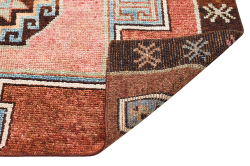 Kavala Red Classic Wool Handmade Area Rug 3'1" x 4'5"