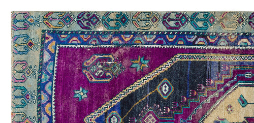 Kavala Blue Classic Wool Handmade Area Rug 3'1" x 6'7"