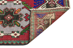 Kavala Red Classic Wool Handmade Area Rug 1'7" x 3'2"