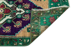 Kavala Green Classic Wool Handmade Area Rug 2'0" x 3'5"