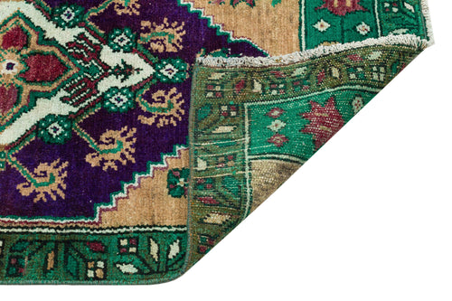 Kavala Green Classic Wool Handmade Area Rug 2'0" x 3'5"