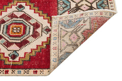 Kavala Red Classic Wool Handmade Area Rug 1'6" x 3'0"