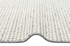 Jute Area Rug - Modern Machine Made Cream Jute Carpet With Soft Texture