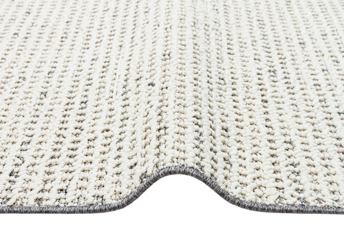 Jute Area Rug - Modern Machine Made Cream Jute Carpet With Soft Texture
