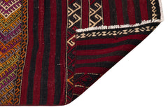 Girit Multy Striped Wool Handmade Area Rug 2'6" x 9'4"