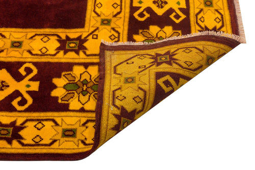 Kavala Red Classic Wool Handmade Area Rug 6'8" x 8'10"