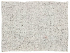 Girit Beige Striped Wool Handmade Area Rug 2'4" x 3'1"