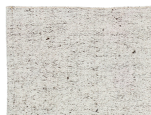 Girit Beige Striped Wool Handmade Area Rug 2'4" x 3'1"