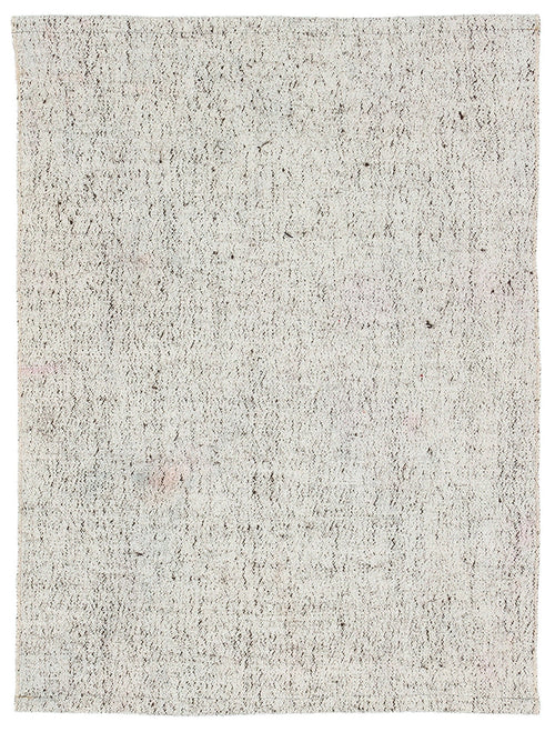 Girit Beige Striped Wool Handmade Area Rug 2'4" x 3'1"