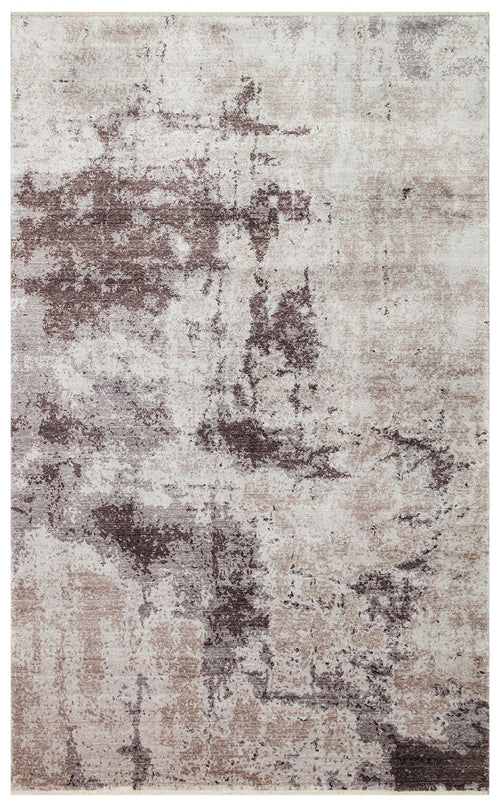 Cambridge Cream Modern Viscose Handmade Rug