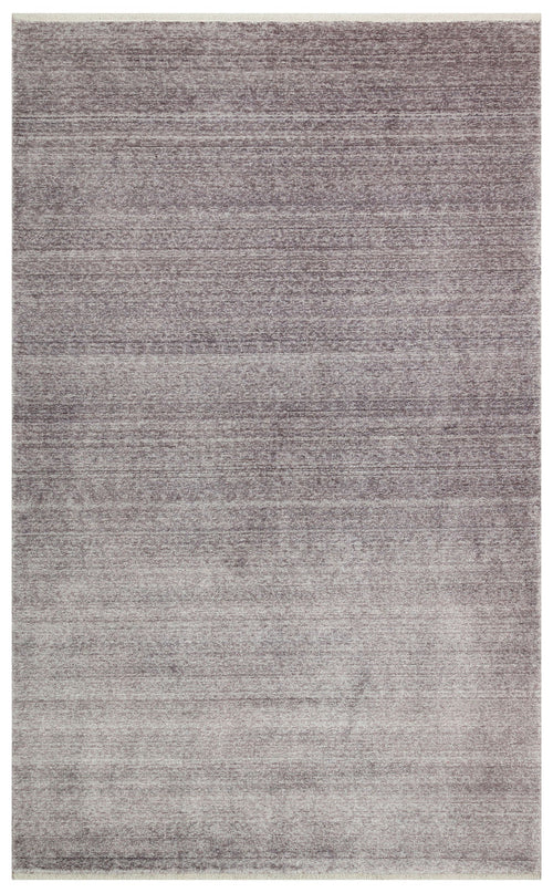 Handmade Viscose Rug – Modern Grey Area Rug | Soft Texture, Easy Clean Carpet