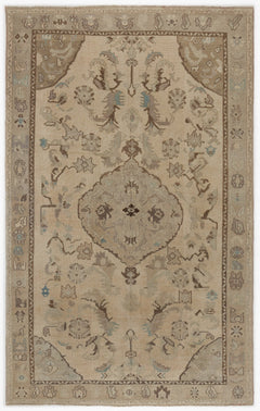 Kavala Red Classic Wool Handmade Area Rug 6'2" x 10'0"