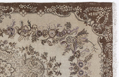 Kavala Red Classic Wool Handmade Area Rug 4'5" x 10'10"