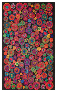 Digital Print Kilim – Washable Non Slip Geometric Rug With Soft Texture & Anti Slip Design